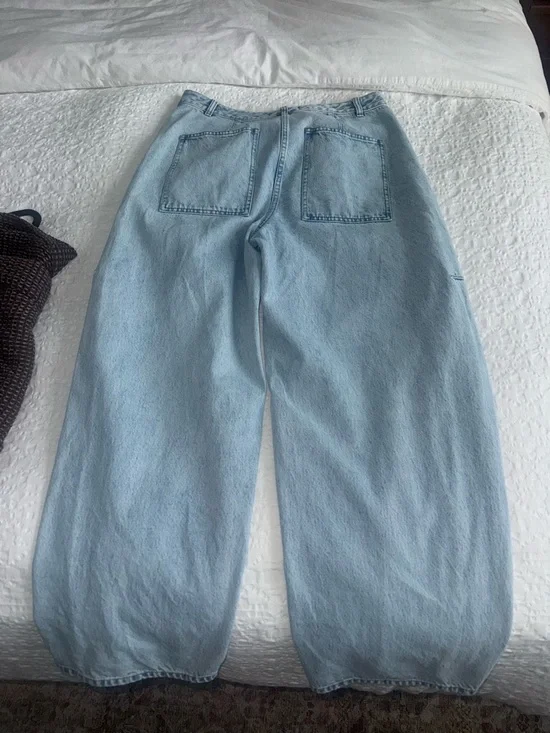Tibi Acid Iceberg Denim Sid Jean - Picture 3 of 6